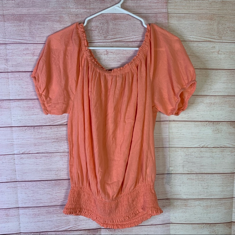Michael Kors Coral Top Size Large‎
